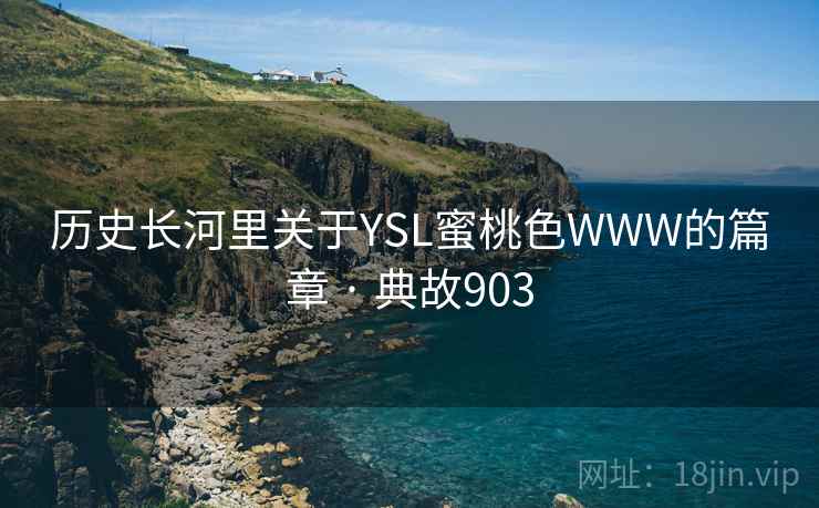 历史长河里关于YSL蜜桃色WWW的篇章 · 典故903 第2张 历史长河里关于YSL蜜桃色WWW的篇章 · 典故903 第2张