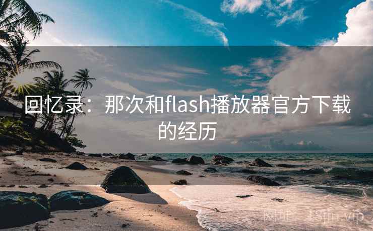 回忆录:那次和flash播放器官方下载的经历 第2张 回忆录:那次和flash播放器官方下载的经历 第2张